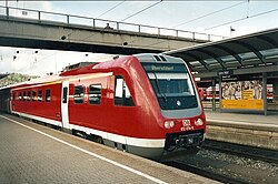 RE of class 612 to Oberstdorf