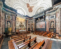 Chapel of Saint Casimir, the patron saint of Lithuania and Lithuanian youth, with his sarcophagus in the centre