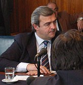 Larrañaga, Uruguayan senator.