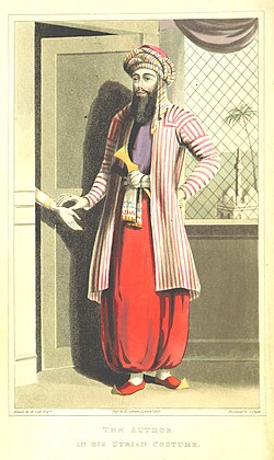 Madden, writer, in Syrian Costume