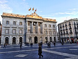 The City Hall of Barcelona