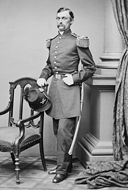 Maj. Gen. Charles Griffin wearing epaulettes during the American Civil War