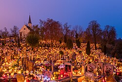 All Saints' Day on 1 November is one of the most important public holidays in Poland.
