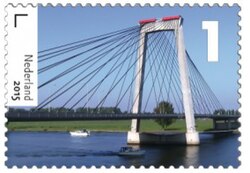 A 2015 first-class stamp of the Netherlands