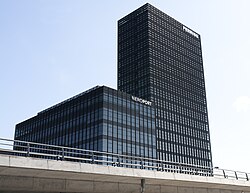 Former Scandinavian headquarters for the Swiss pharmaceutical company Ferring Pharmaceuticals which has now relocated to the neighbouring Tårnby municipality.
