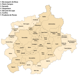 The Metropolitan Region of Belo Horizonte and the metropolitan belt