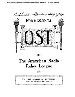 December 1915 front cover