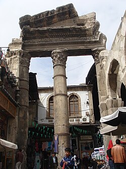 Remnants of ancient Damascus