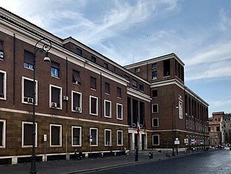 The seat of Municipio I in Via Petroselli.