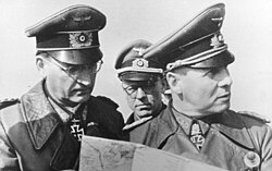 Rommel with Hans Speidel, who was involved in the 20 July plot