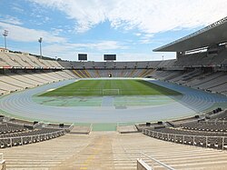 Internal view of the stadium in 2014