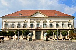 Sándor Palace, the official residence and workspace of the president of Hungary