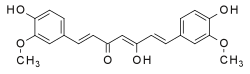 Curcumin, a bright yellow component of turmeric (Curcuma longa), is a well-studied polyphenol.
