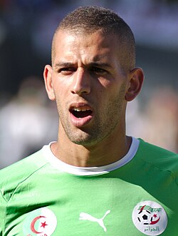 Islam Slimani is Algeria's top scorer with 46 goals.
