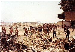 Iraqi soldiers surrendering after the Liberation of Khorramshahr
