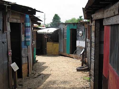 Homes without reliable access to energy such as electricity, heating, cooling, etc.