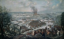 The Battle of Maxen in Saxony