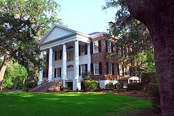 Grove Plantation in Tallahassee, Florida. Known officially as the Call/Collins House at the Grove. Built c. 1840.