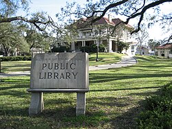 The Latter Memorial Branch, in an old St. Charles Avenue mansion