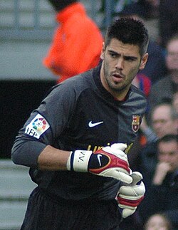 Víctor Valdés won the Zamora Trophy a record five times