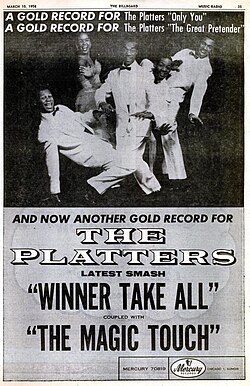 Advertisement featured in Billboard, March 10, 1956