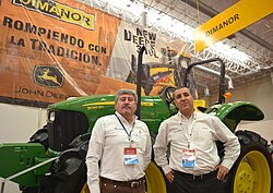 John Deere representatives at the Encuentro Empresarial Coparmex in Chihuahua, Mexico