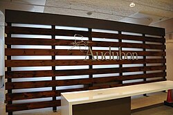 Audubon front lobby at its present headquarters in New York City, which earned a LEED Platinum designation for its green features