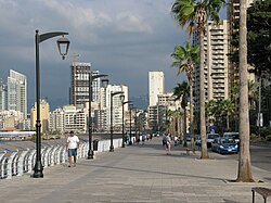 Beirut is the tourism hub of the country.