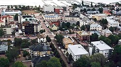 Mariehamn, capital city of Åland, a demilitarized archipelago with self-governance
