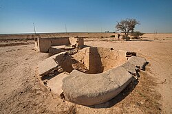 Water well near Simaisma, eastern Qatar