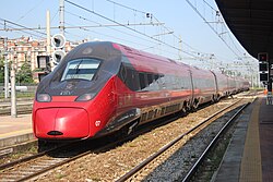 ETR 675 [it] Italo EVO (NTV) at Venezia Mestre railway station.