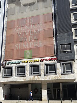 Former FPF headquarters in Lisbon