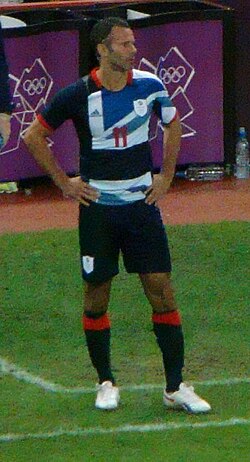 For the 2012 Summer Olympics in London, Great Britain entered a team for the first time in over 40 years, with Giggs as captain.