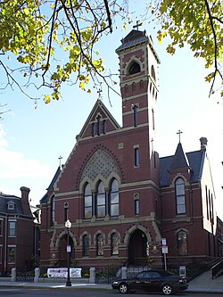 The Albanian Orthodox Cathedral of St. George Historic District in South Boston, Massachusetts