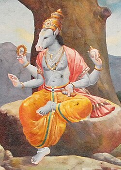 Hayagriva, the horse-headed deity in Hinduism