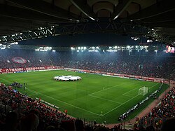 Inside the Karaiskakis Stadium