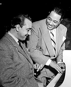 Django Reinhardt and Duke Ellington.