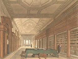 Christ Church's library in the early 19th century