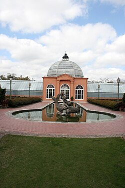 Fountain and Conservatory