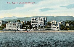 The "Caucasian Riviera" in Sochi, c. 1909