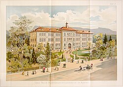 The Albert-Einstein-Haus in 1895.