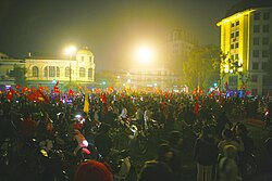 A massive gathering on December 28, 2008
