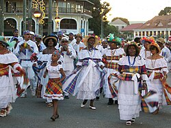 Carnival parade in Cayenne in 2007