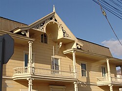 The Astoreca Palace in Iquique, reflecting the influence of Spanish colonial architecture.