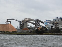 Rayonier's Fernandina Beach pulp mill, now owned by Smurfit Westrock