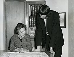 Portrait of Judith Hornabrook and Owen Davie