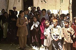 Bagram school children
