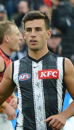 Collingwood's Nick Daicos made his debut in round one, 2022.