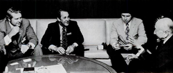 Waller (far left) leading a Mississippi trade delegation in Tokyo, 1973