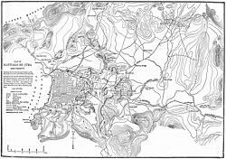 Map of Santiago de Cuba, 1898